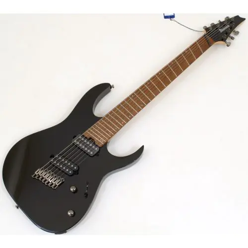 Ibanez RGMS7 BK Multi Scale 7 String Black Guitar B-Stock, RGMS7BK