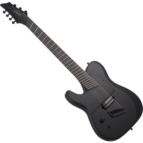 Schecter PT-7 Multiscale Black Ops Lefty Guitar, 624
