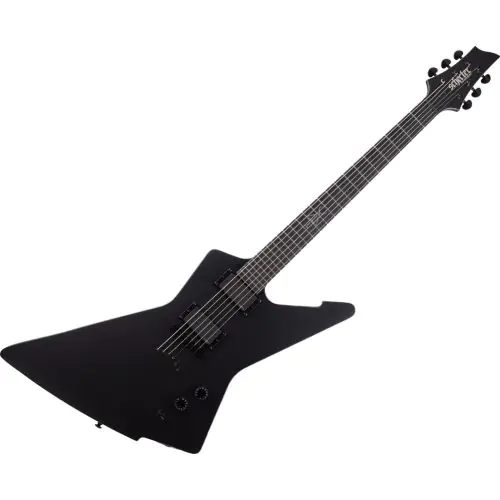 Schecter Sin Quirin E-1 Electric Guitar Satin Black, 480