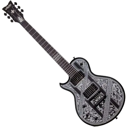 Schecter Solo-II Przym Palladium Lefty Guitar Gloss Black, 925