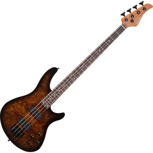 Schecter C-4 Standard Electric Bass Tobacco Burl, 3970