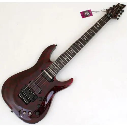 Schecter C-7 FR-S Apocalypse Electric Guitar Red Reign B-Stock 1906, 3058