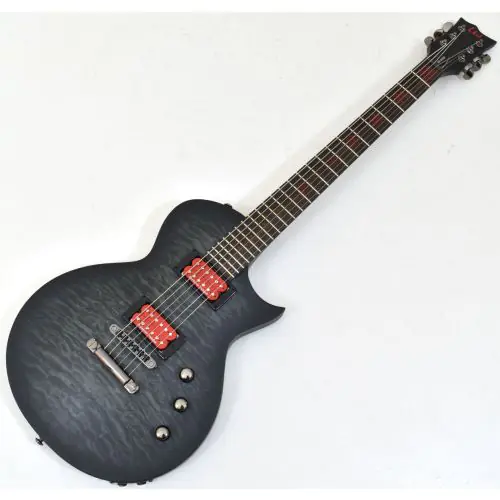 ESP LTD BB-600 Ben Burnley Baritone Guitar B-Stock, LBB600BQMSTBLKSBS