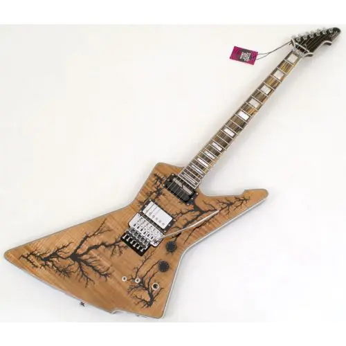 Schecter E-1 FR-S Electro Resin Guitar Gloss Natural B-Stock 0616, 605