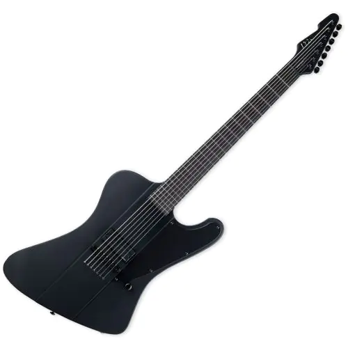 ESP LTD Phoenix 7 Black Metal Electric Guitar B-Stock, LPHOENIX7BBKMBLKS