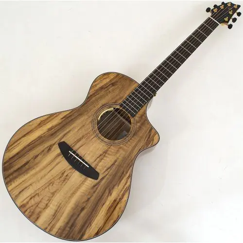 Breedlove Oregon Concert CE Myrtlewood-Myrtlewood Exhibition Guitar, ORCN01CEMYMY-X
