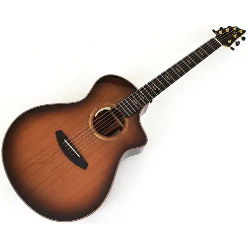 Breedlove Legacy Concert Shadowburst CE Figured Redwood-Cocobolo Guitar, LGCN81CERWCO