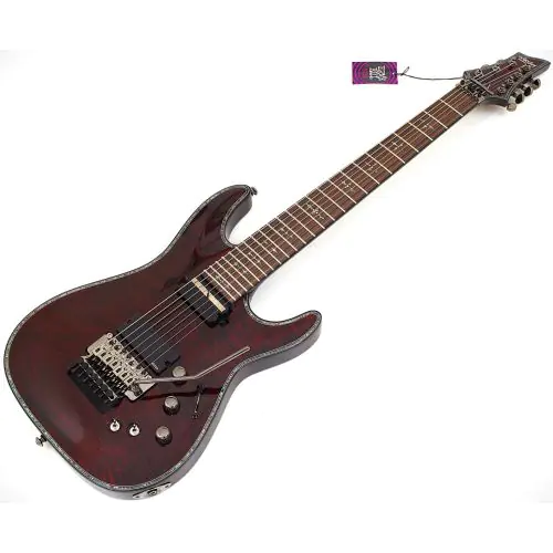 Schecter Hellraiser C-7 FR S Guitar Black Cherry B-Stock 0826, 1829