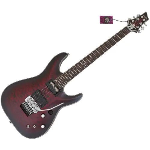 Schecter C-1 Platinum FR-S Guitar Crimson Red Burst Satin B-Stock 0722, 793
