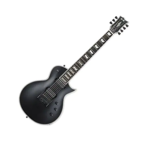 ESP E-II Eclipse-7 Evertune Black Satin Guitar B-Stock, EIIEC7ETBLKS