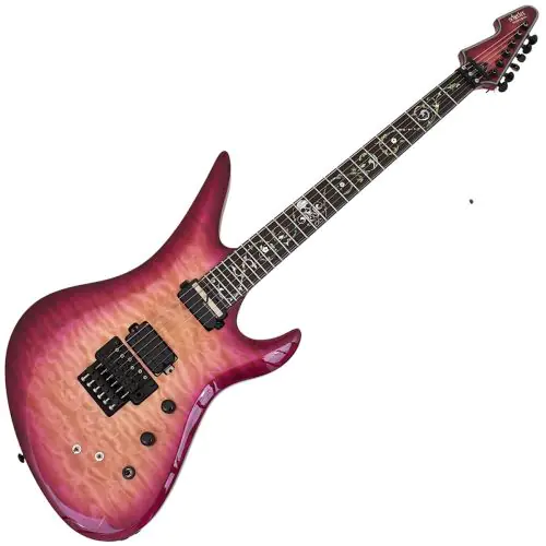 Schecter Nikki Stringfield A-6 FR-S Guitar Maiden Mist B-Stock 0061, 359
