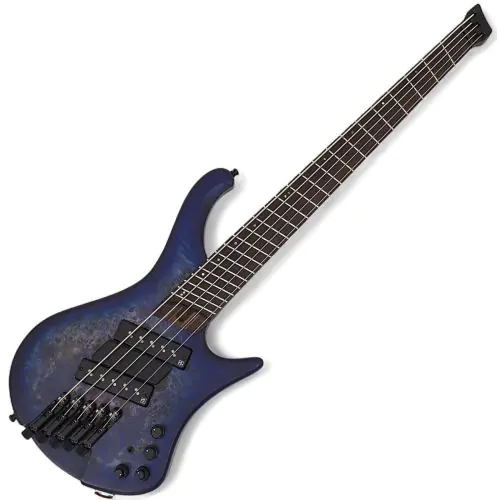 Ibanez EHB1505MS Headless 5 String Bass Pacific Blue Burst Flat B-Stock, EHB1505MSPLF