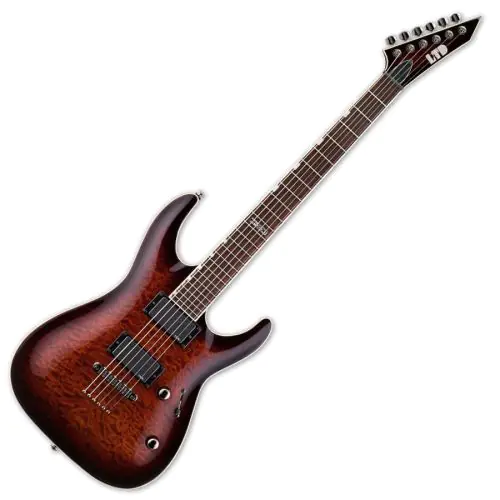 ESP LTD MH-350NT Electric Guitar in Dark Brown Sunburst B-Stock, LTD.MH350NT.DBSB-B