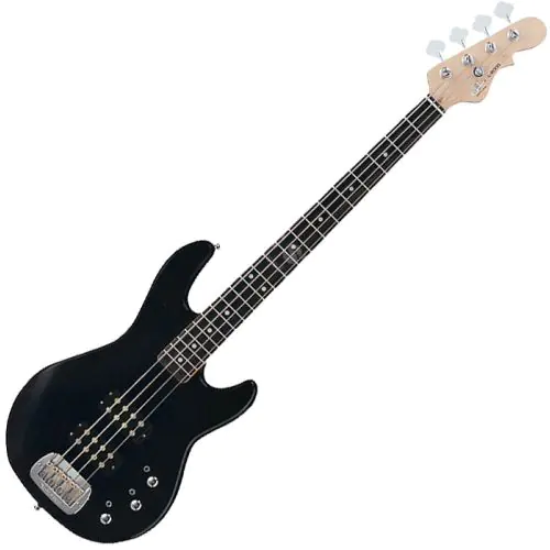 G&L Tribute L-2000 Bass Guitar in Gloss Black, L2000.RW.BLK-A