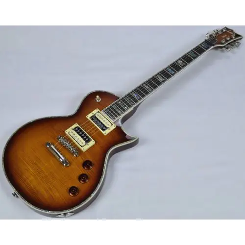 ESP LTD Deluxe EC-1000FM Electric Guitar in Amber Sunburst B-Stock, LTD.DELUXE.EC1000FM.ASB-B