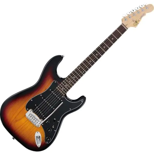 G&L Tribute Legacy Guitar in 3-Tone Sunburst Finish, LGCY.RW.3TB-A