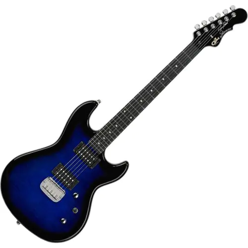 G&L Tribute Superhawk Deluxe Jerry Cantrell Signature Electric Guitar Blueburst, TI-JC2D-BLB-E