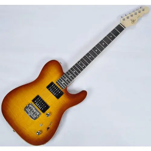 G&L ASAT Deluxe USA Custom Made Guitar in Tobacco Sunburst, G&L ASAT Deluxe Tobacco Sunburst