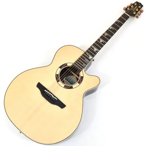 Takamine TSF48C Sante Fe NEX Legacy Series Acoustic Guitar in Gloss Natural Finish, TAKTSF48C