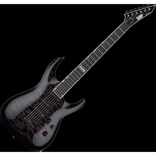 ESP USA Horizon-II Electric Guitar in See Thru Black Sunburst EMG, USA Horizon STBLKSB