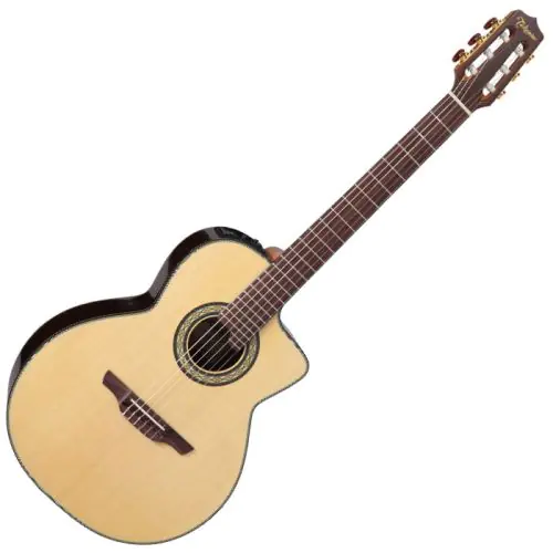 Takamine TC135SC Classical Acoustic Electric Guitar in Natural Gloss Finish, TAKTC135SC