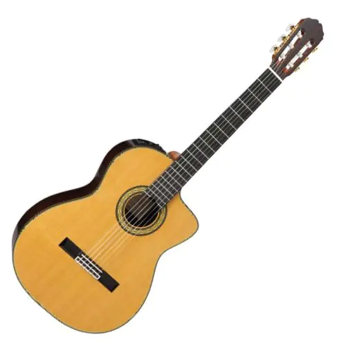 Takamine TH5C Classical Acoustic Electric Guitar in Natural Gloss Finish, TAKTH5C