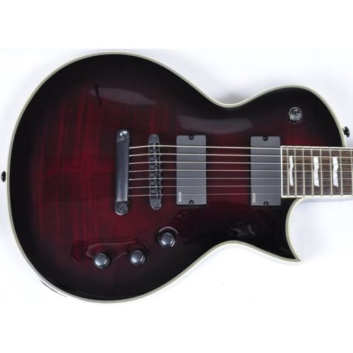 ESP LTD EC-407FM 7 Strings Guitar in Blood Red Sunburst B stock