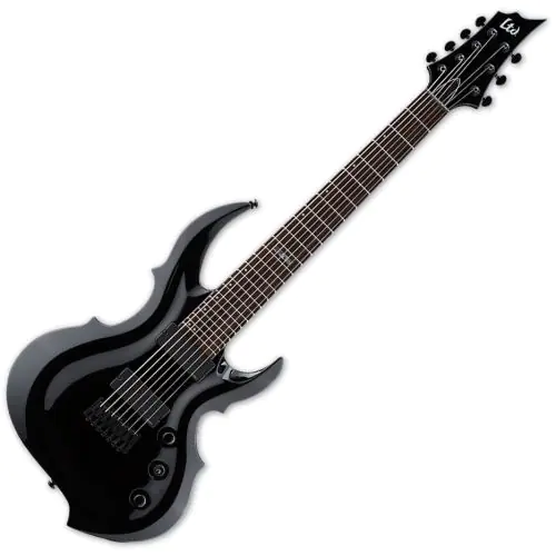 ESP LTD FRX-407 7 Strings Electric Guitar in Black B-Stock, LTD FRX-407 BLK.B