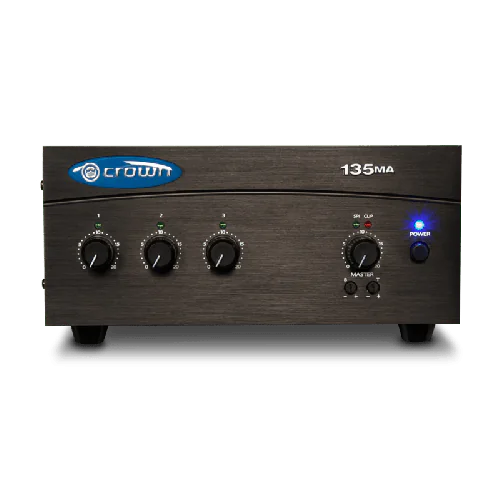 Crown Audio 135MA Three Input 35W Mixer-Amplifier, CROWN135A