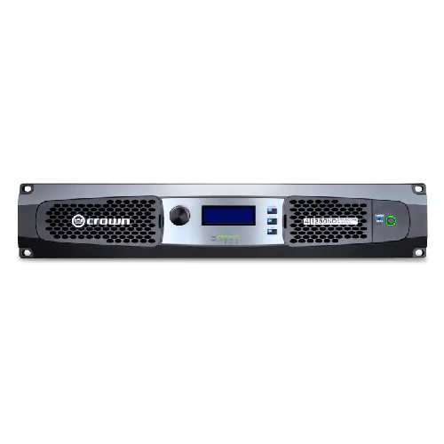 Crown Audio DCi 4|1250ND Four-channel 1250W @ 4Ω Power Amplifier with AVB 70V/100V, DCi4|1250ND