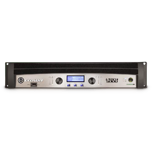 Crown Audio I-Tech 5000HD Two-channel 2500W Power Amplifier, IT5000HD
