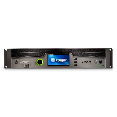 Crown Audio I-Tech 4x3500HDB Four-channel 4000W Power Amplifier, IT4X3500HDB