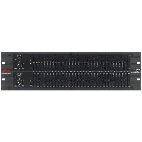 dbx 1231 Dual Channel 31-Band Equalizer, DBX1231V