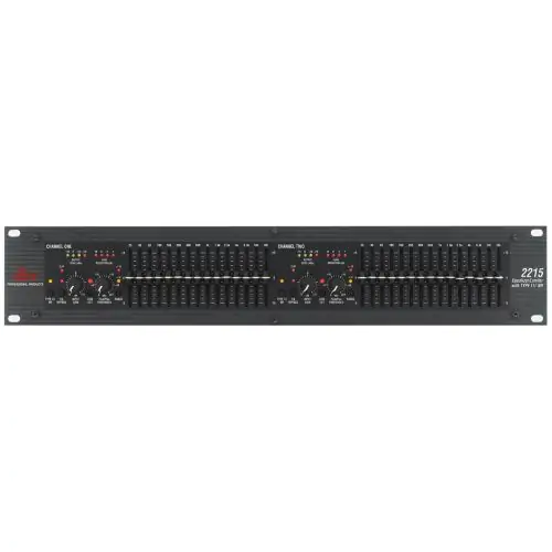 dbx 2215 Graphic Equalizer/Limiter with Type III, DBX2215V