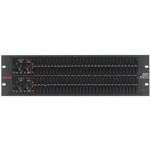dbx 2231 Graphic Equalizer/Limiter with Type III, DBX2231V
