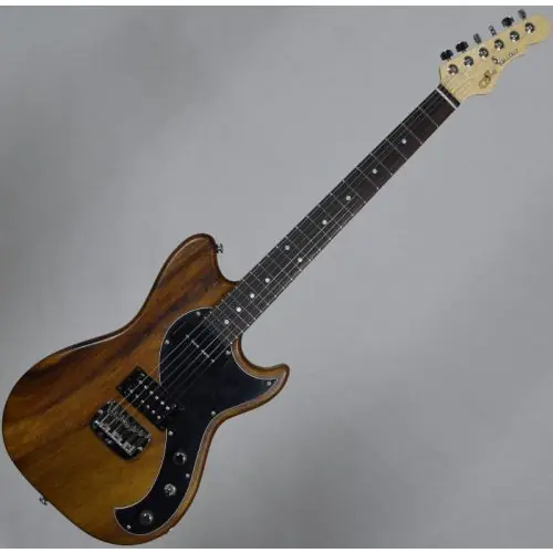 G&L fallout usa custom made monkey pod electric guitar in natural, G&L USA Fallout Natural 8688