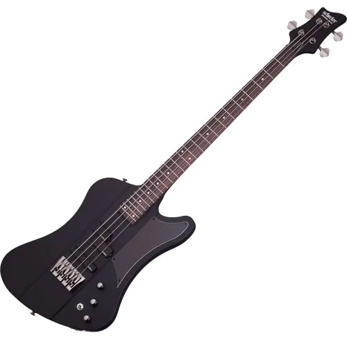 Schecter Sixx Electric Bass in Satin Black Finish, 210