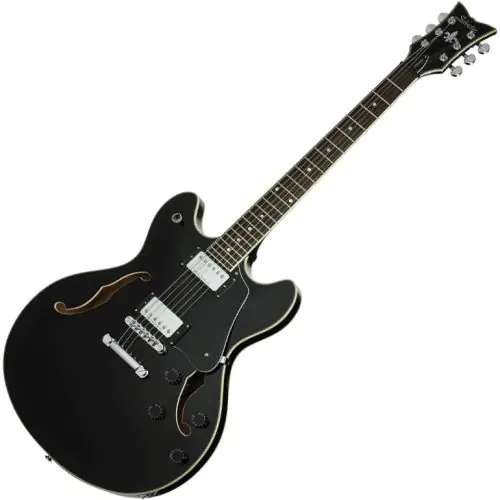 Schecter Corsair Electric Guitar Gloss Black, 1849