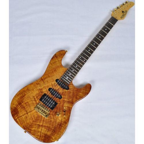 Schecter California Custom Elite Koa Top USA Custom Shop Electric Guitar, USACETKOA