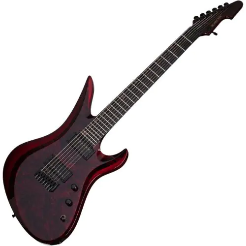 Schecter Masterwork Avenger-7 USA Custom Shop Electric Guitar, MWKA7R