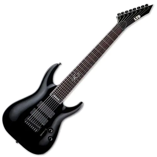 ESP LTD Stephen Carpenter Signature SC-608B 8 String Electric Guitar Black B-Stock, LTD SC-608B