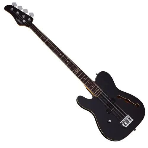 Schecter Signature dUg Pinnick Baron-H Left-Handed Electric Bass Gloss Black, 263