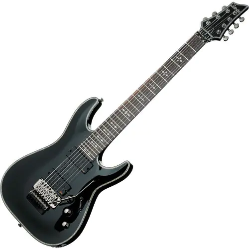 Schecter Hellraiser C-7 FR Electric Guitar Gloss Black, 1813