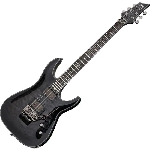 Schecter Hellraiser Hybrid C-1 FR Electric Guitar Trans Black Burst, 1923