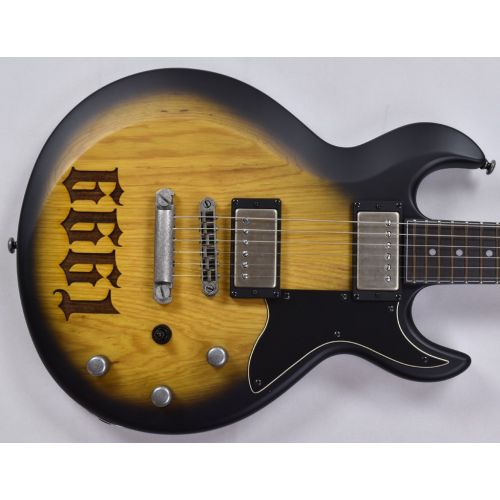 Schecter Signature Zacky Vengeance ZV 6661 Electric Guitar in Aged Natural Satin Black Burst Finish