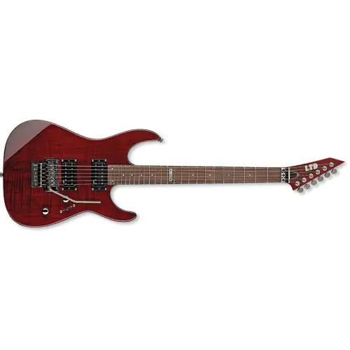 ESP LTD M-100FM Guitar in See-Through Black Cherry, M-100FM STBC