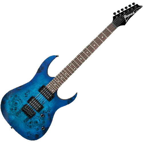 Ibanez RG Standard RG421PB Electric Guitar in Sapphire Blue Flat, RG421PBSBF