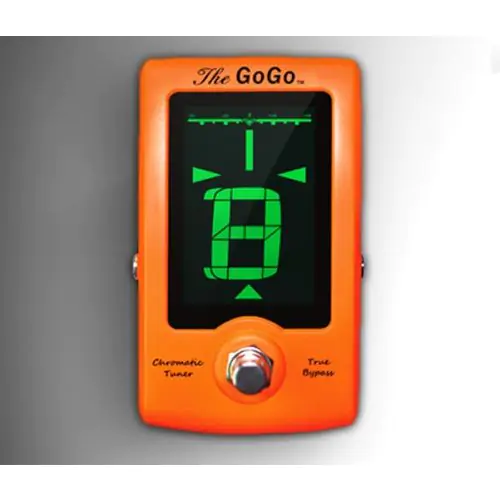 GoGo Chromatic True Bypass Pedal Tuner, GoGo Pedal tuner