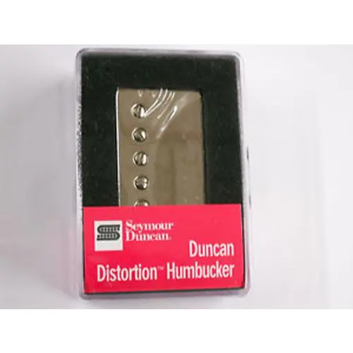 Seymour Duncan Humbucker SH-6N Duncan Distortion Neck Pickup Nickel Cover, 11102-25-Nc
