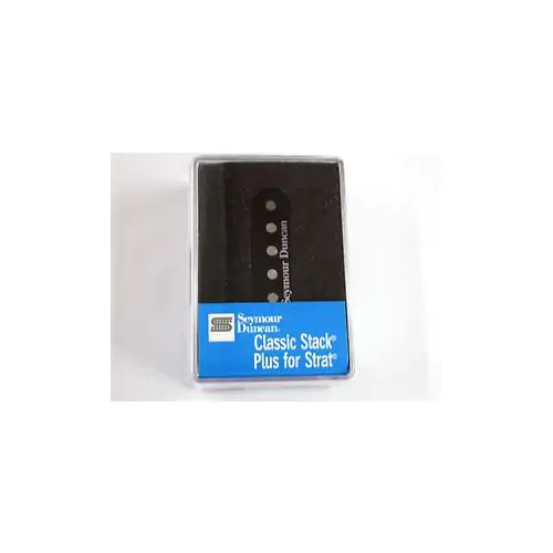 Seymour Duncan Humbucker STK-S4M Classic Stack Plus Middle Pickup *Black or White Cover*, 11203-11